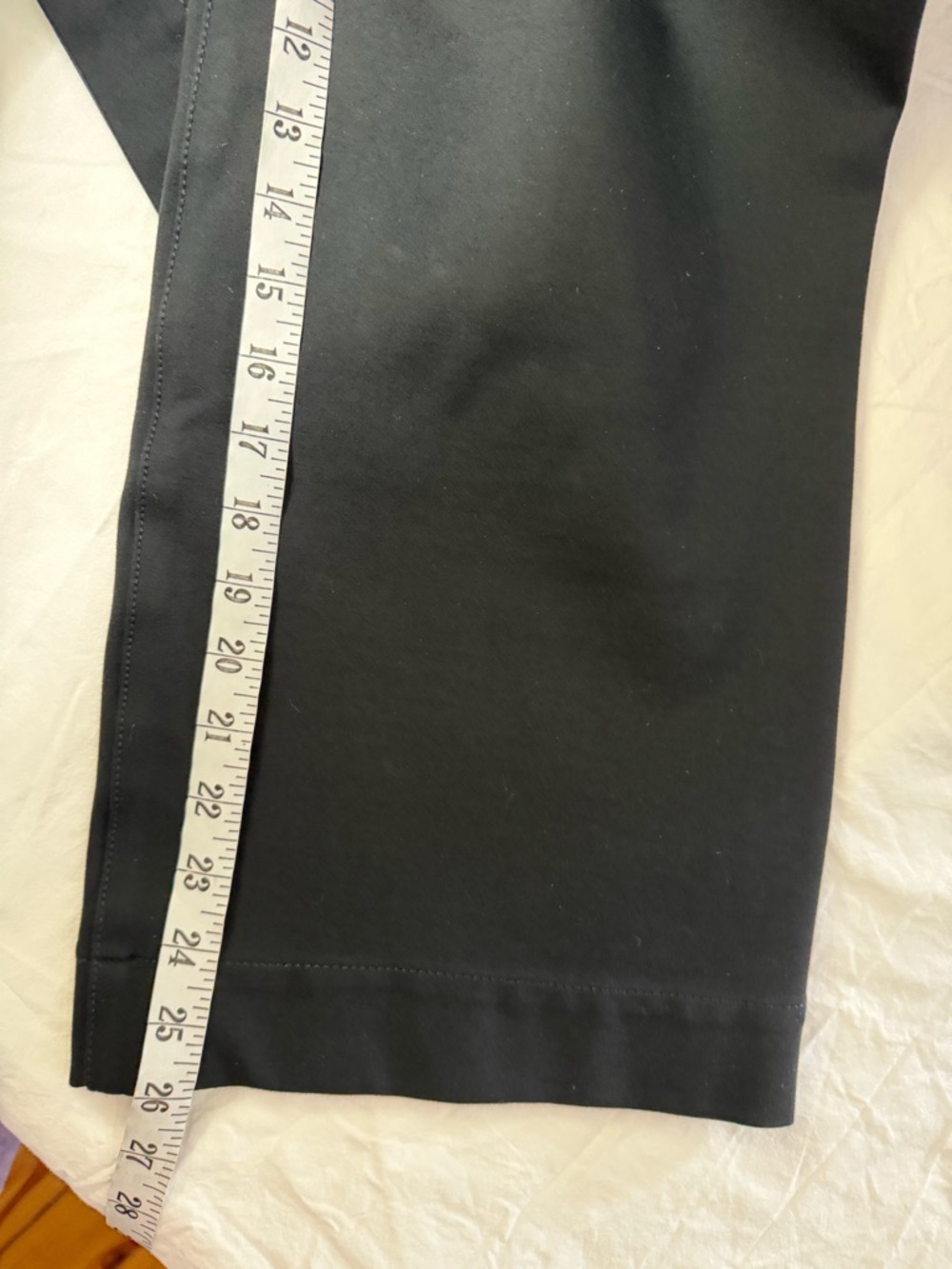MAEVE ANTHROPOLOGIE The Colette Ponte Crop Wide-Leg Pants Black 28 - Picture 12 of 14